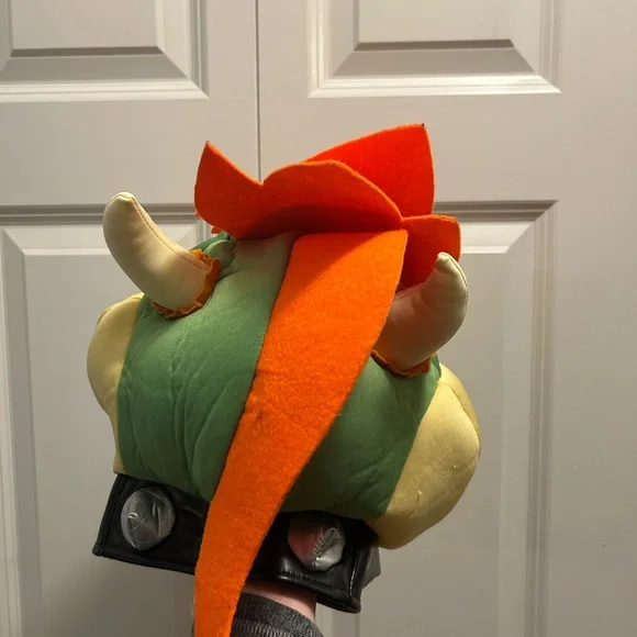 Kids Bowser Headpiece and Shell - Picture 6 of 8